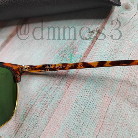 ?Ray-Ban New 3016 Sunglasses 51MM Green gold frame main image 8